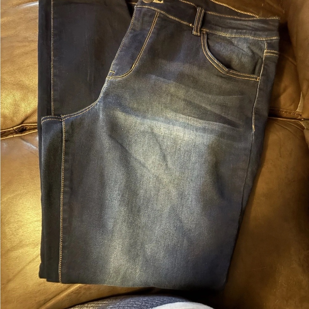 Maurices Deep Indigo Skinny Jeans